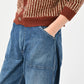 45R Mugihiko Denim 908 Painter Pants Distressed