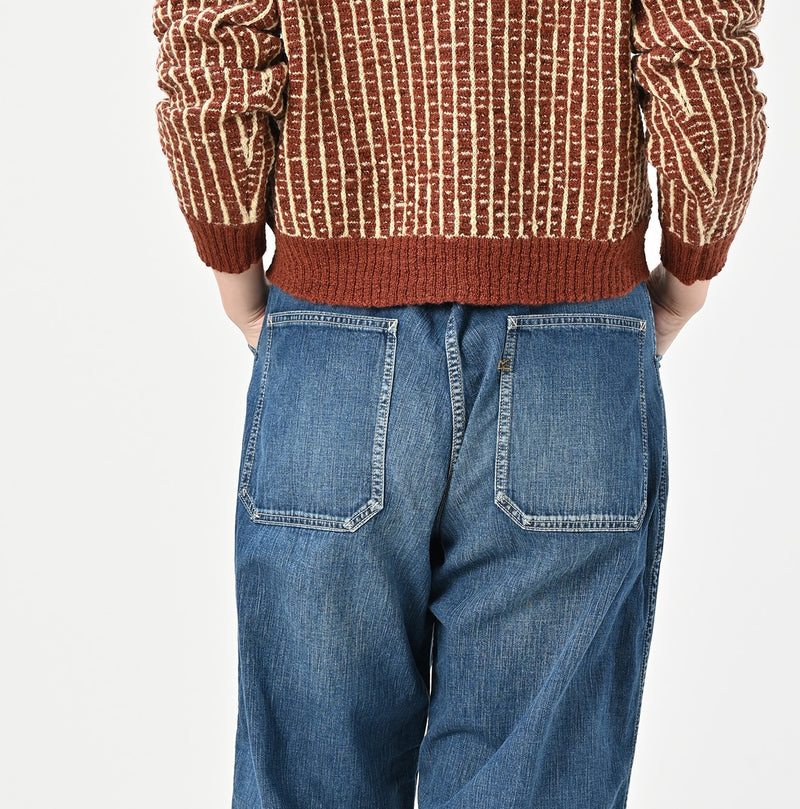 45R Mugihiko Denim 908 Painter Pants Distressed