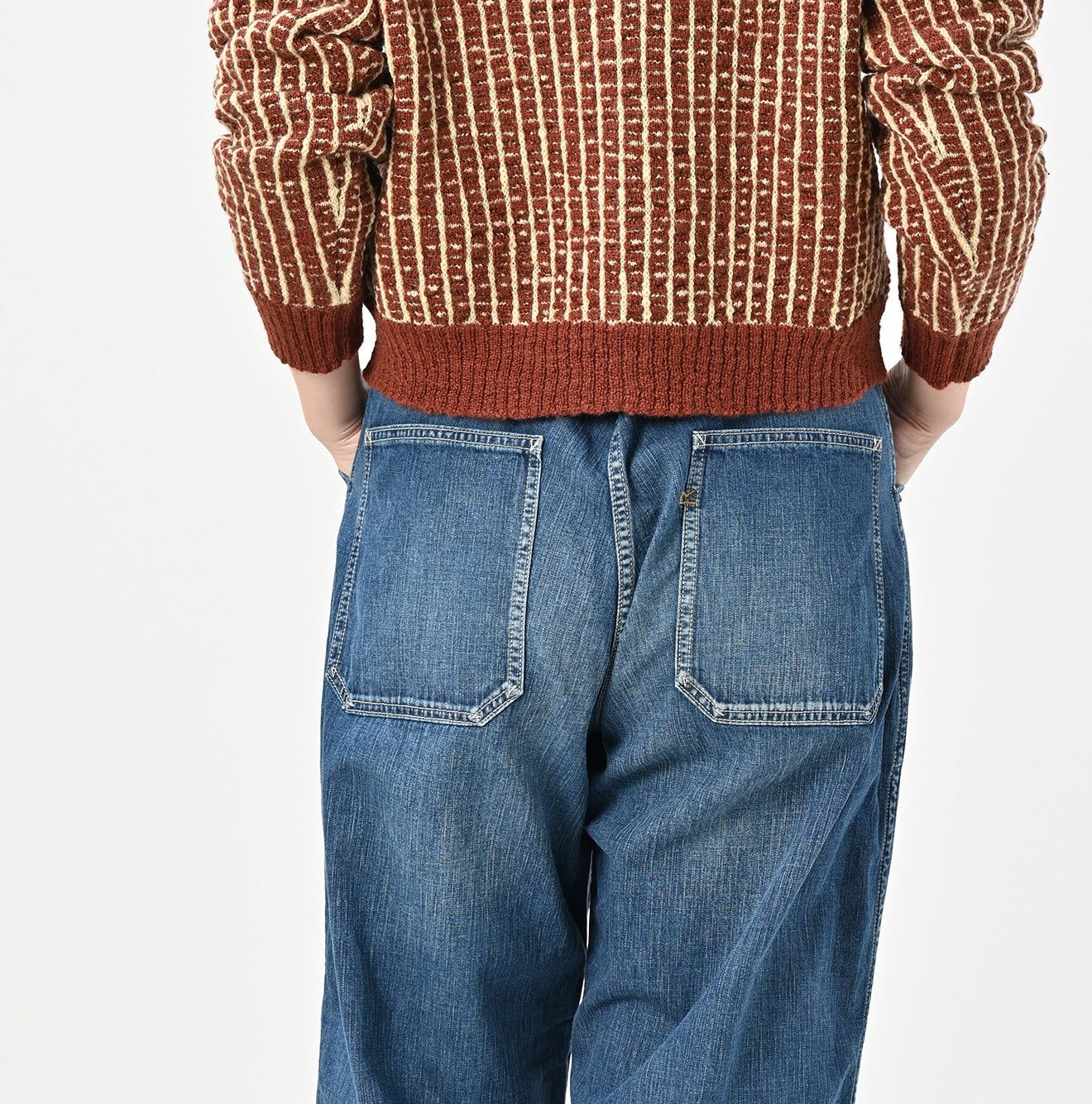 45R Mugihiko Denim 908 Painter Pants Distressed