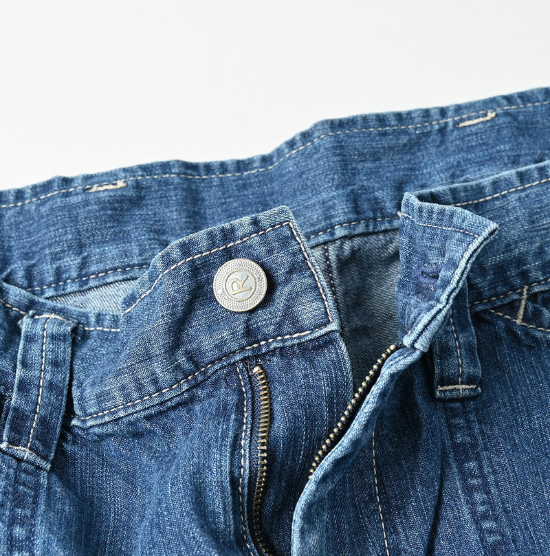 45R Mugihiko Denim 908 Painter Pants Distressed
