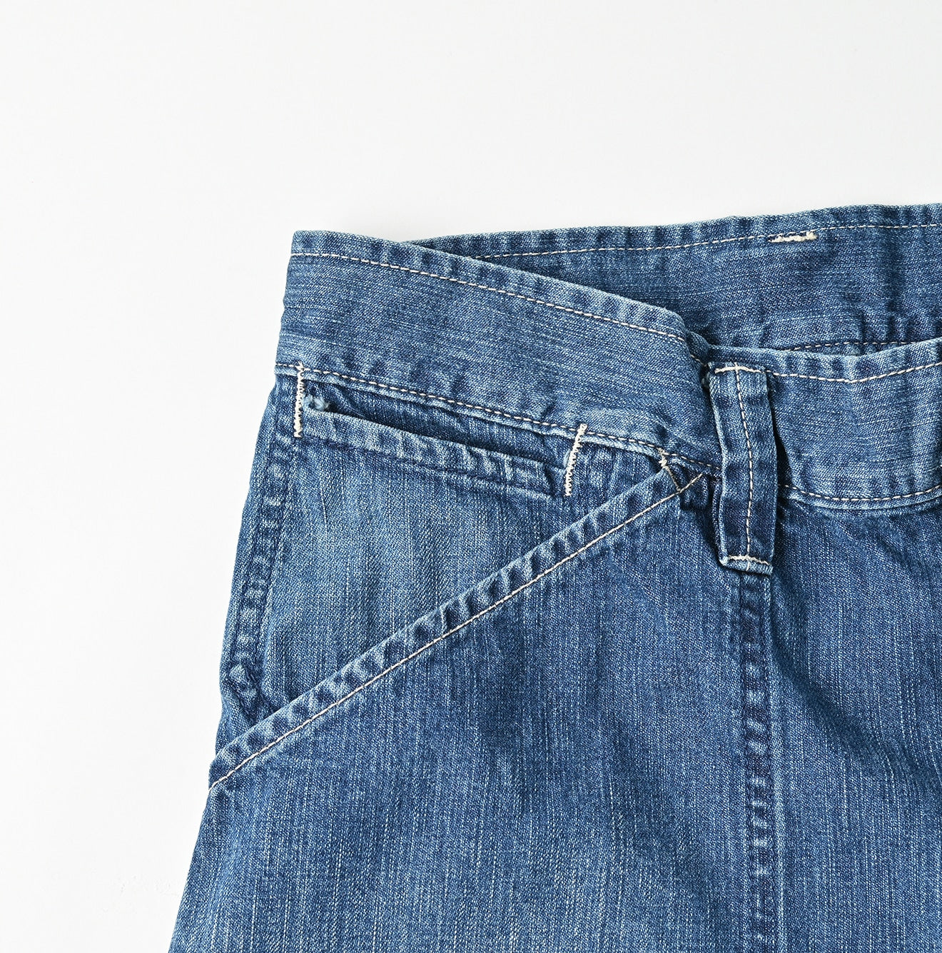 45R Mugihiko Denim 908 Painter Pants Distressed