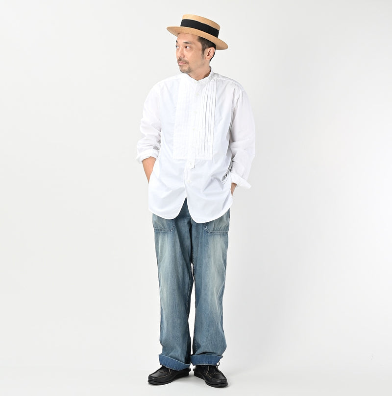 45R Mugihiko Denim 908 Painter Pants Distressed