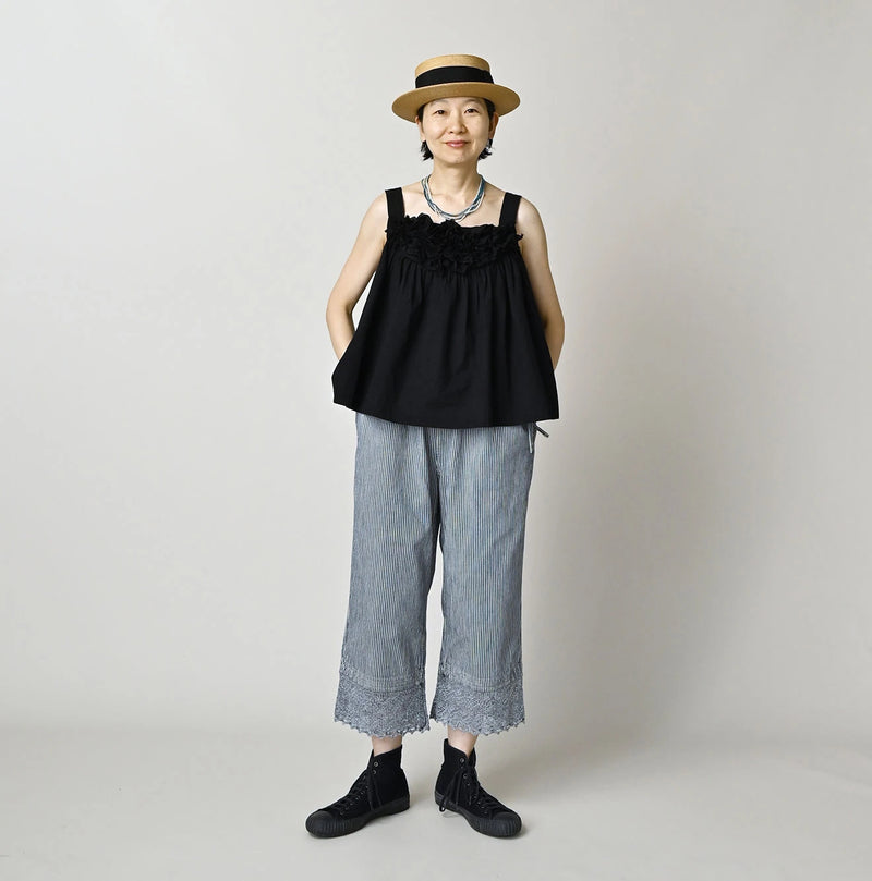 45R Komugi Denim Lace x Petti Pants - Image 3