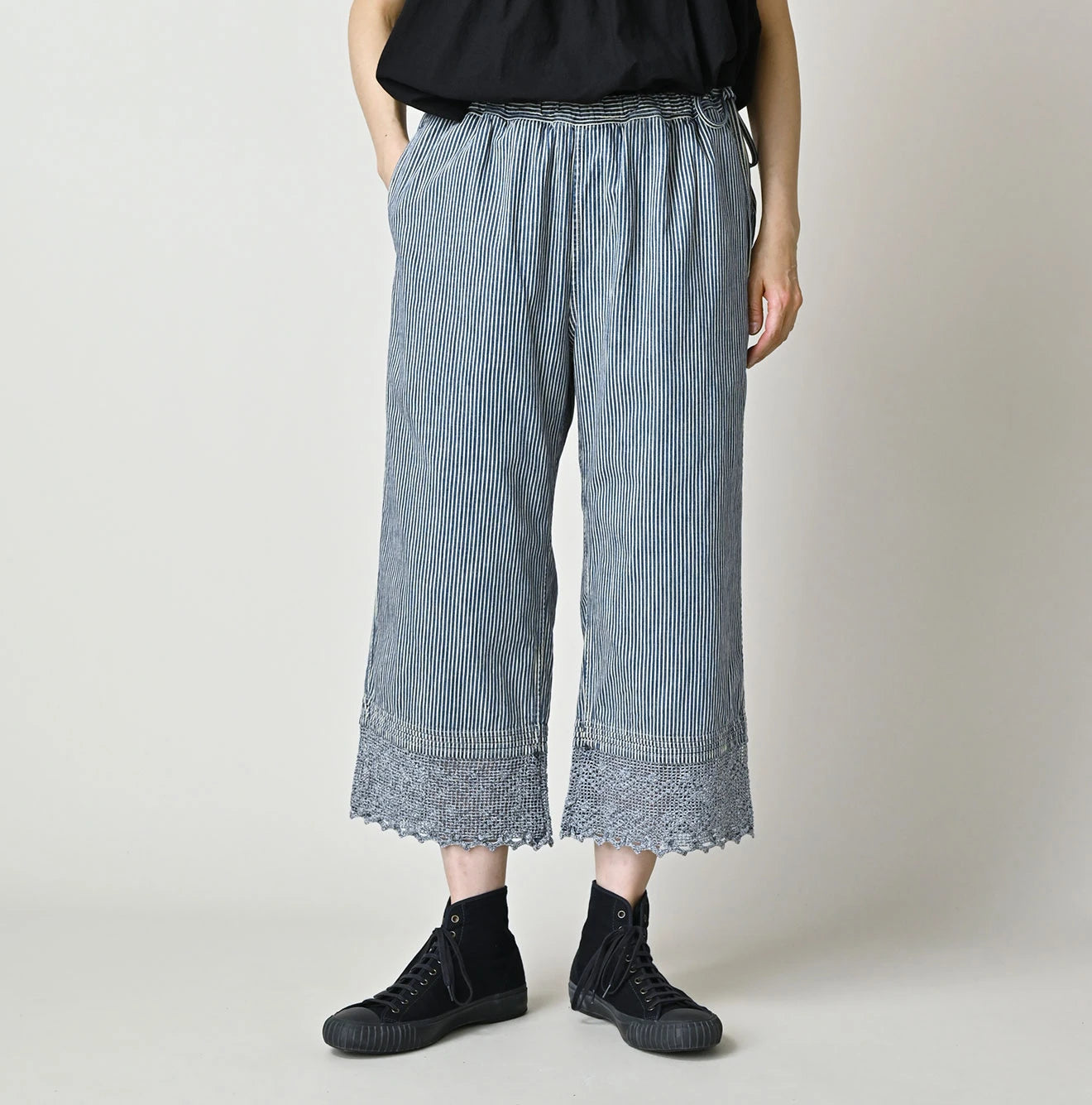 45R Komugi Denim Lace x Petti Pants - Image 4
