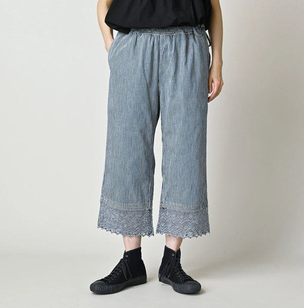 45R Komugi Denim Lace x Petti Pants