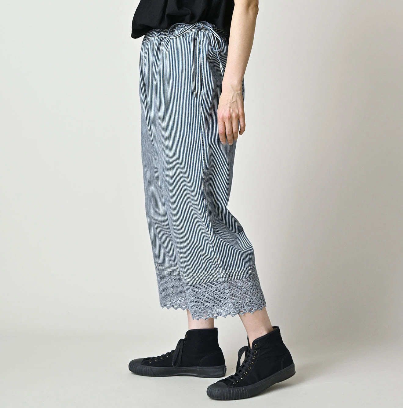 45R Komugi Denim Lace x Petti Pants - Image 5