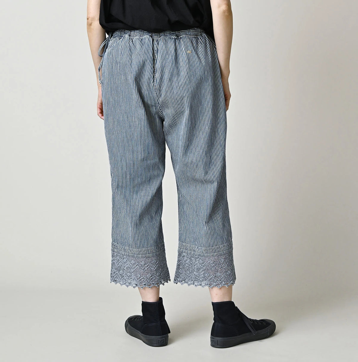 45R Komugi Denim Lace x Petti Pants