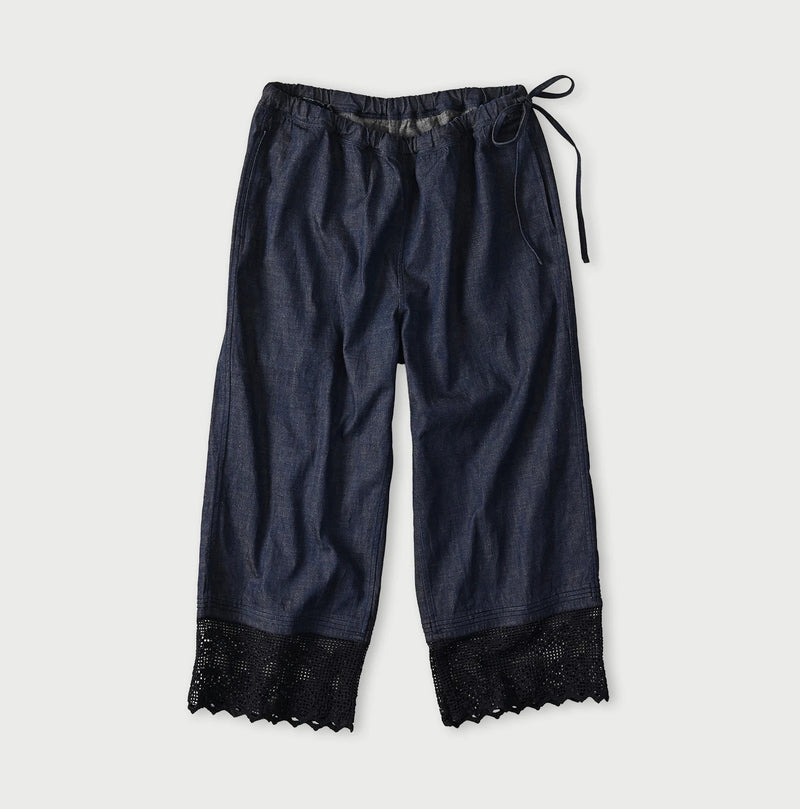 45R Komugi Denim Lace x Petti Pants - Image 1
