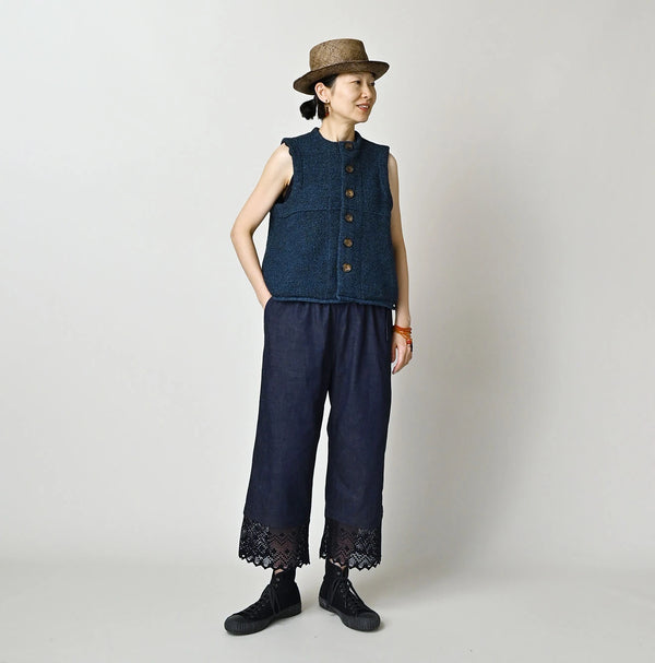 45R Komugi Denim Lace x Petti Pants