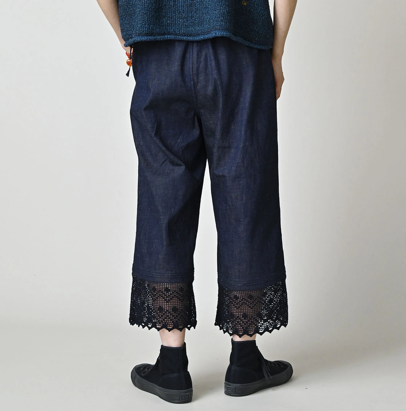 45R Komugi Denim Lace x Petti Pants - Image 5