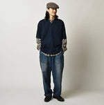 45R Light Mont Brown Denim 908 Baker Pants Distressed