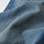 45R Light Mont Brown Denim 908 Baker Pants Distressed