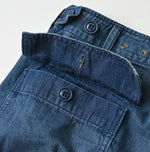 45R Light Mont Brown Denim 908 Baker Pants Distressed