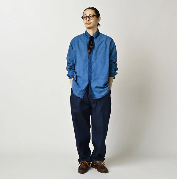 45R Light Mont Brown Denim 908 Baker Pants