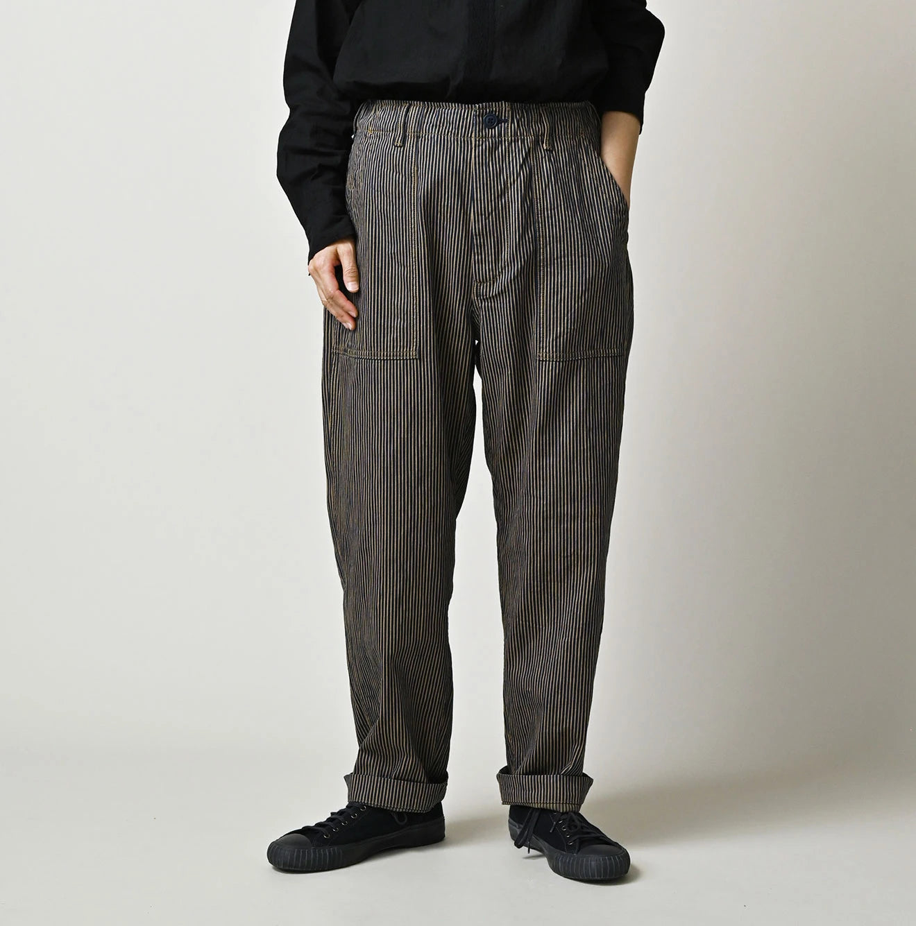 45R Light Mont Brown Denim 908 Baker Pants - Image 5