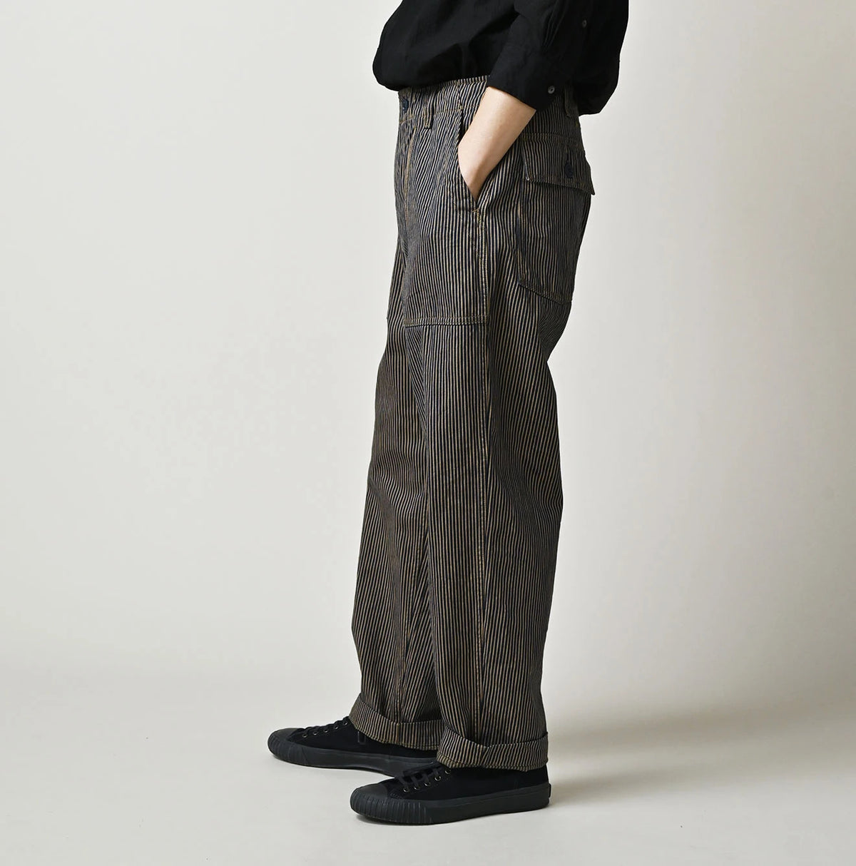 45R Light Mont Brown Denim 908 Baker Pants