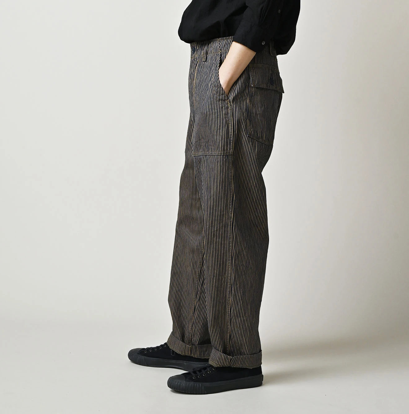 45R Light Mont Brown Denim 908 Baker Pants - Image 6