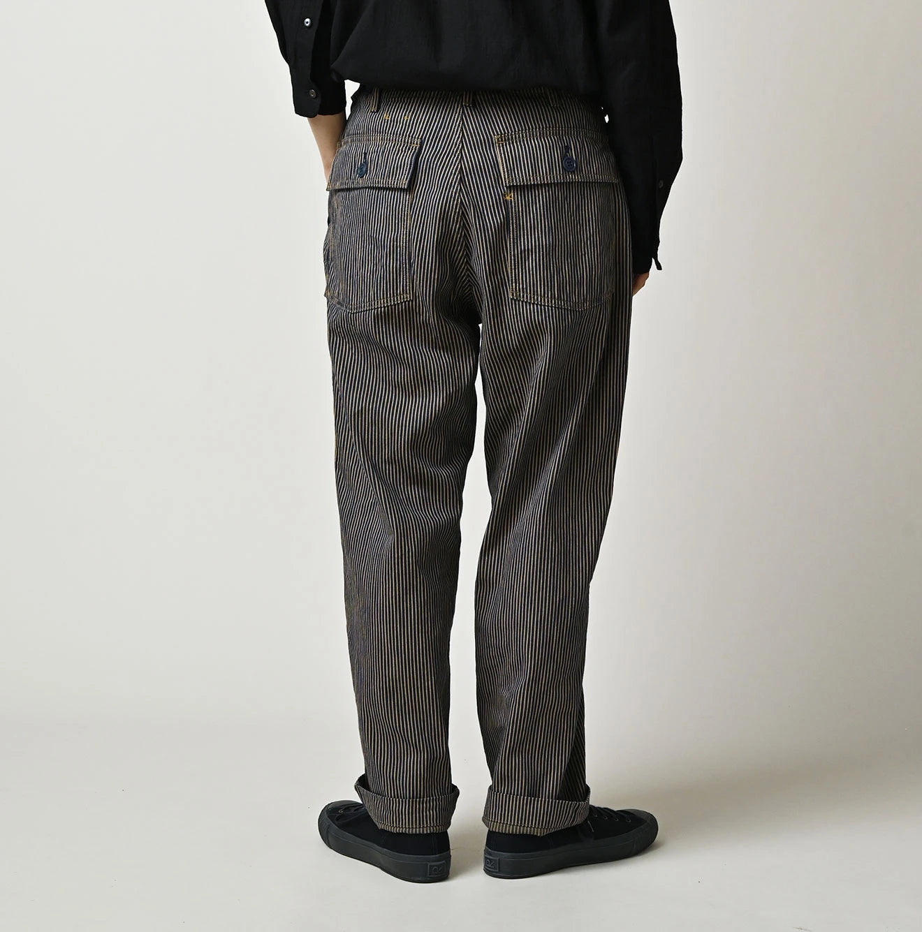 45R Light Mont Brown Denim 908 Baker Pants - Image 7