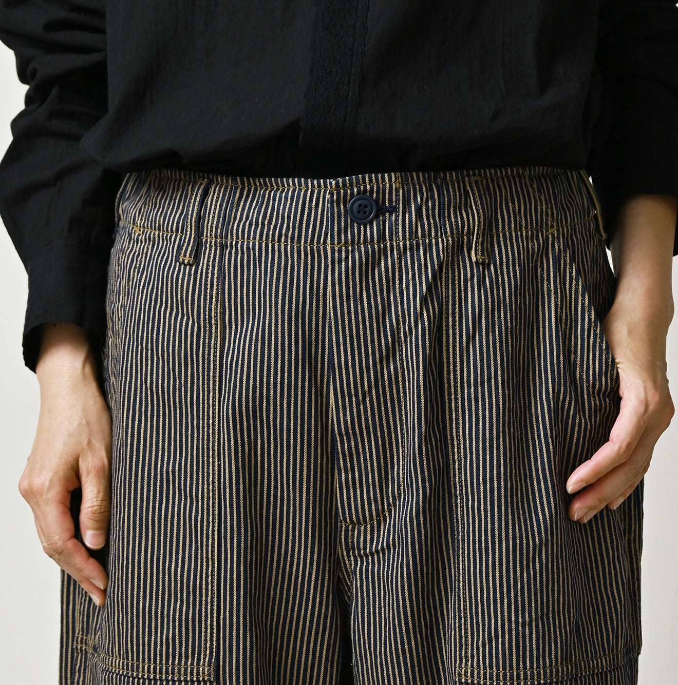 45R Light Mont Brown Denim 908 Baker Pants - Image 11