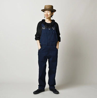 45R Light Mont Brown Denim Stretch Charlotte Overall Nou