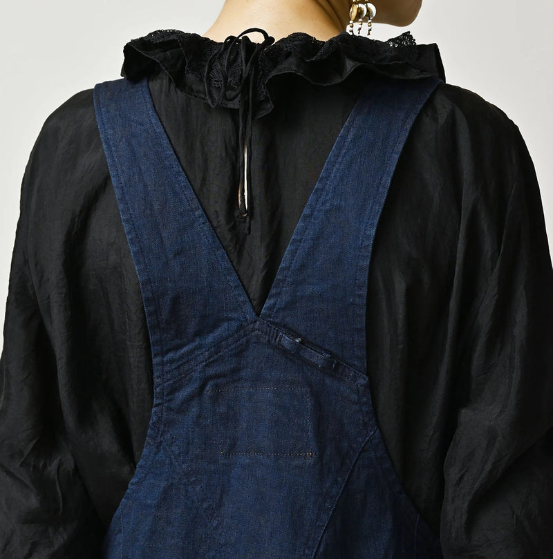 45R Light Mont Brown Denim Stretch Charlotte Overall Nou - Image 10