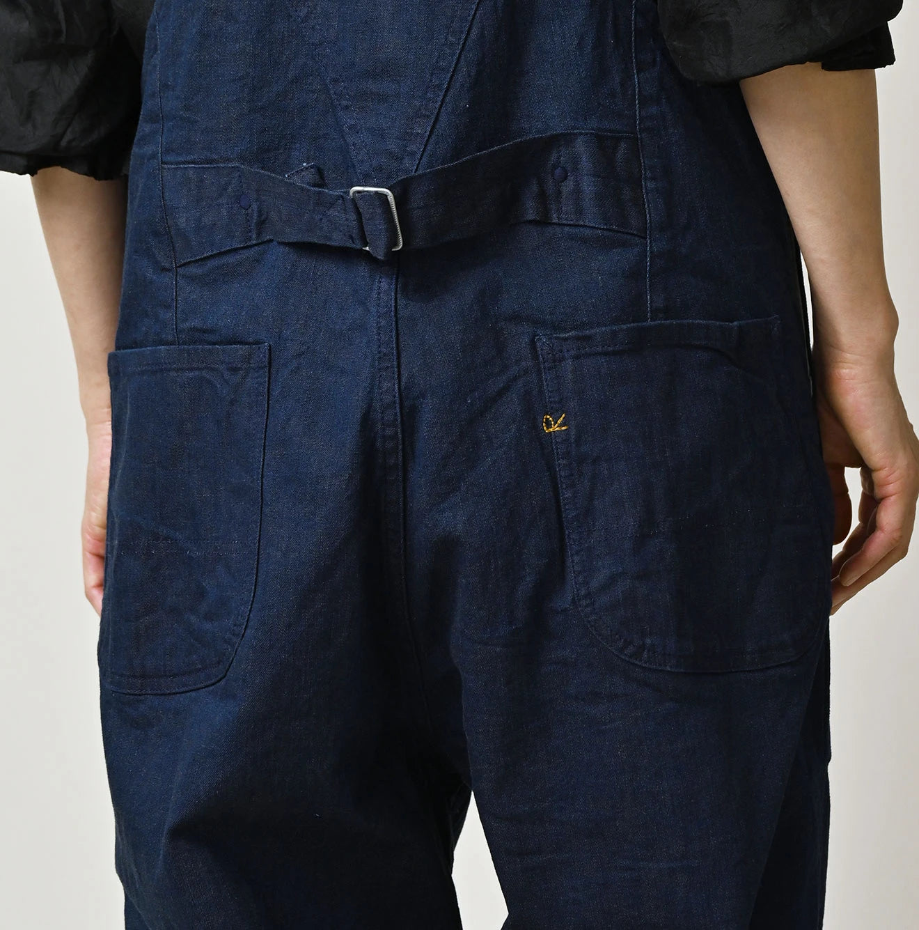 45R Light Mont Brown Denim Stretch Charlotte Overall Nou - Image 12