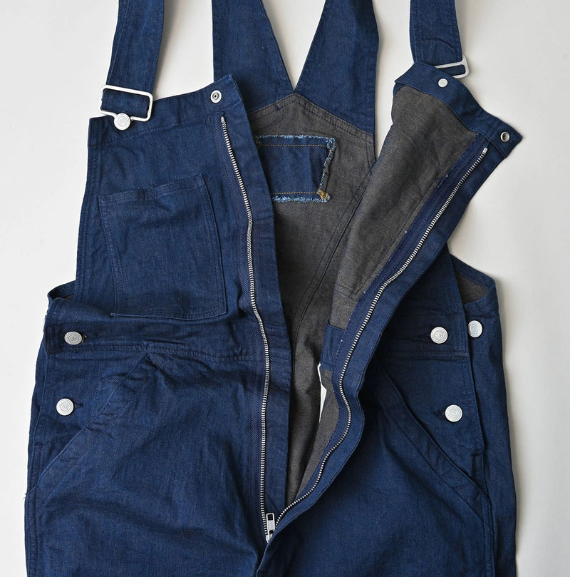 45R Light Mont Brown Denim Stretch Charlotte Overall Nou - Image 16