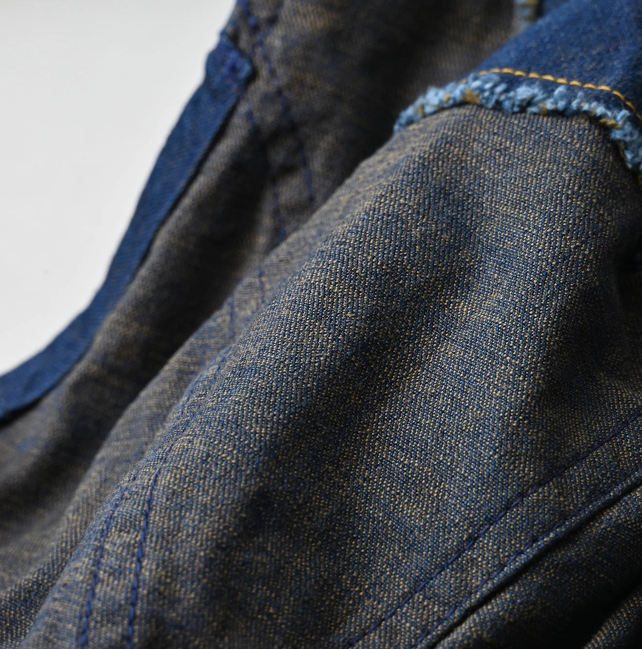 45R Light Mont Brown Denim Stretch Charlotte Overall Nou