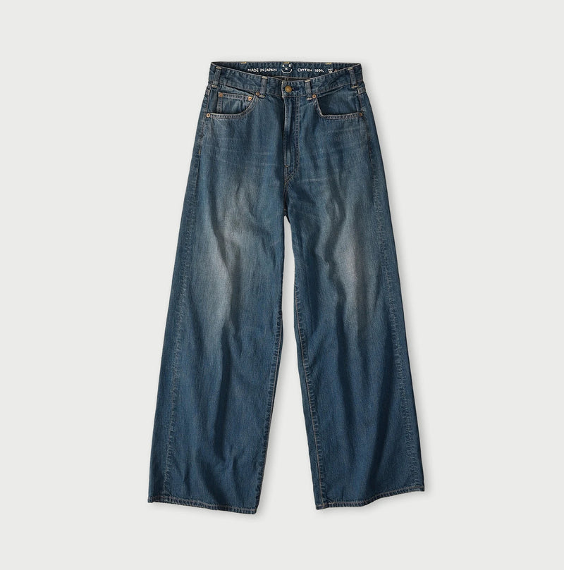 45R Light Mont Brown Denim Bachihime Distressed - Image 1