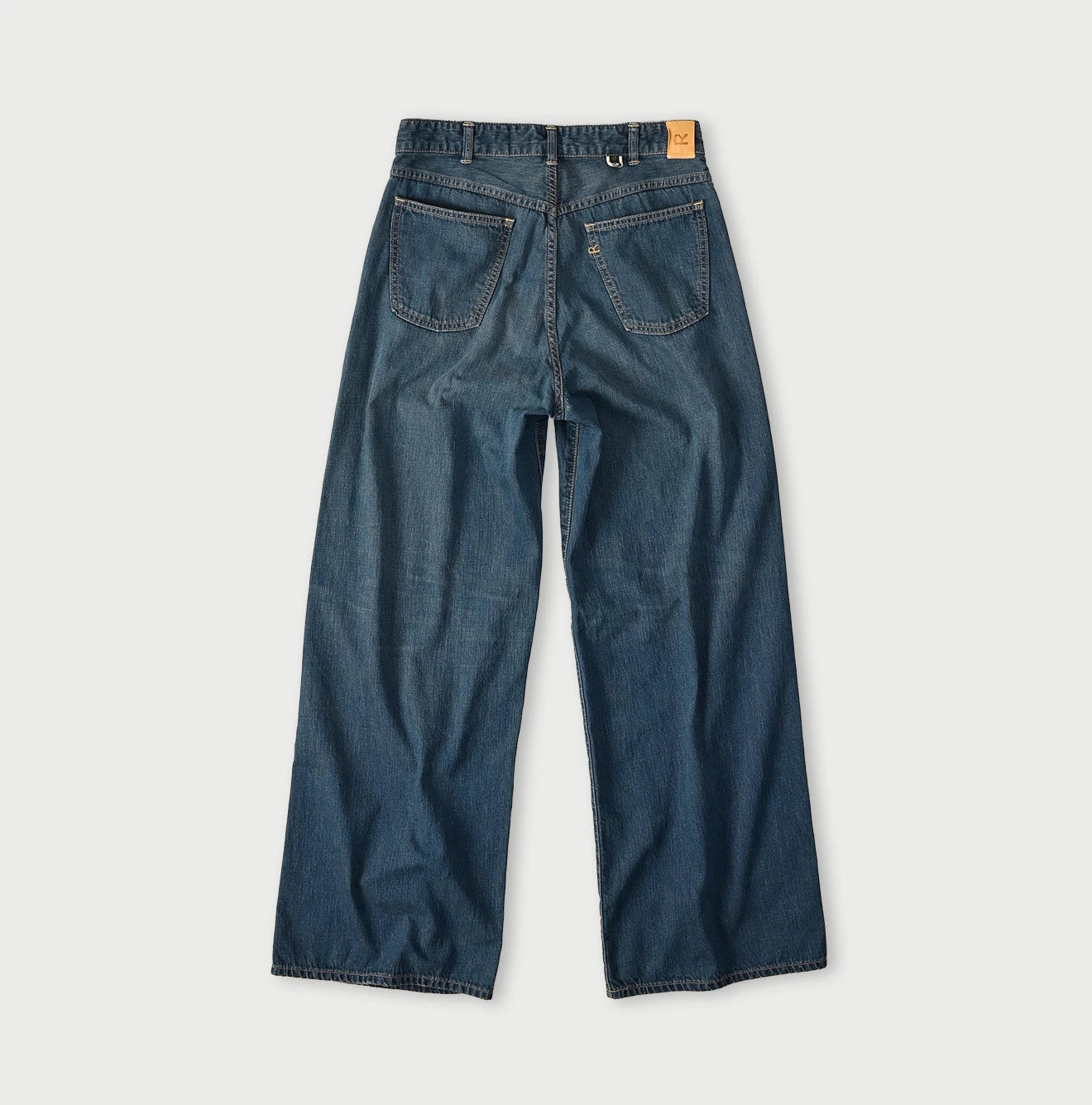 45R Light Mont Brown Denim Bachihime Distressed - Image 11