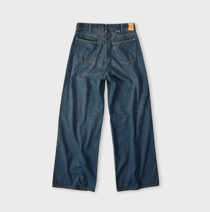 45R Light Mont Brown Denim Bachihime Distressed - Image 11