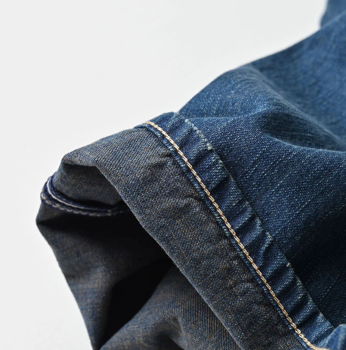 45R Light Mont Brown Denim Bachihime Distressed - Image 18