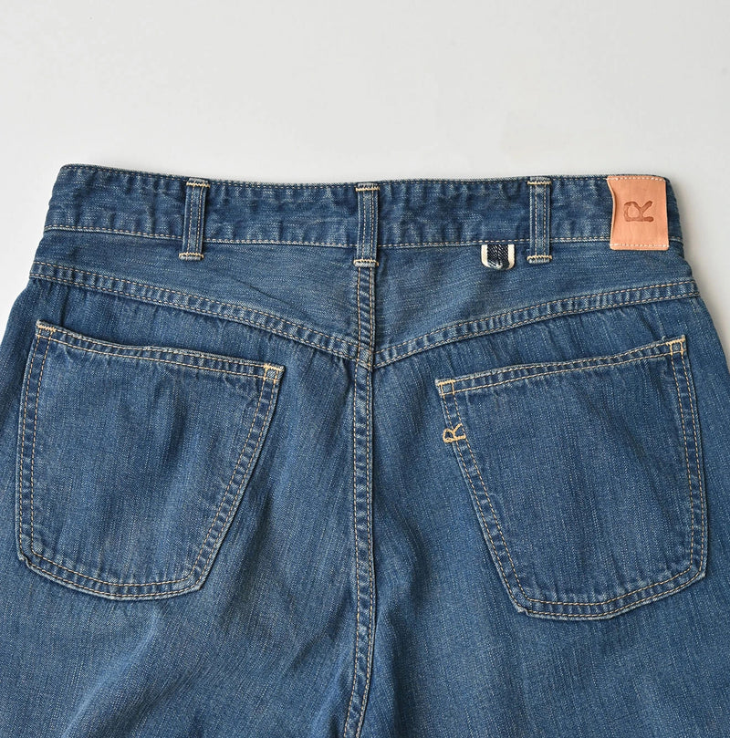 45R Light Mont Brown Denim Bachihime Distressed - Image 19