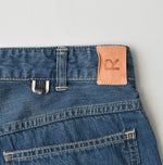 45R Light Mont Brown Denim Bachihime Distressed