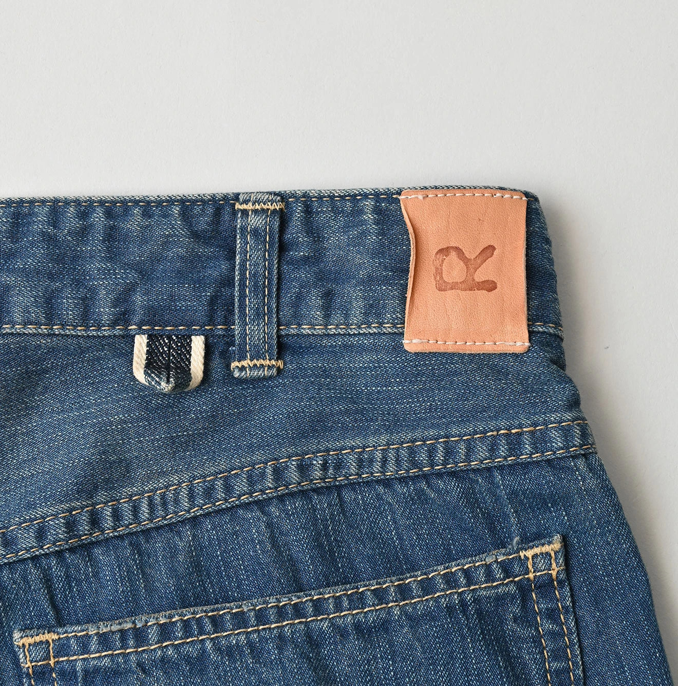 45R Light Mont Brown Denim Bachihime Distressed - Image 20