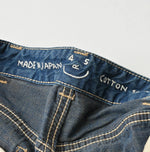 45R Light Mont Brown Denim Bachihime Distressed