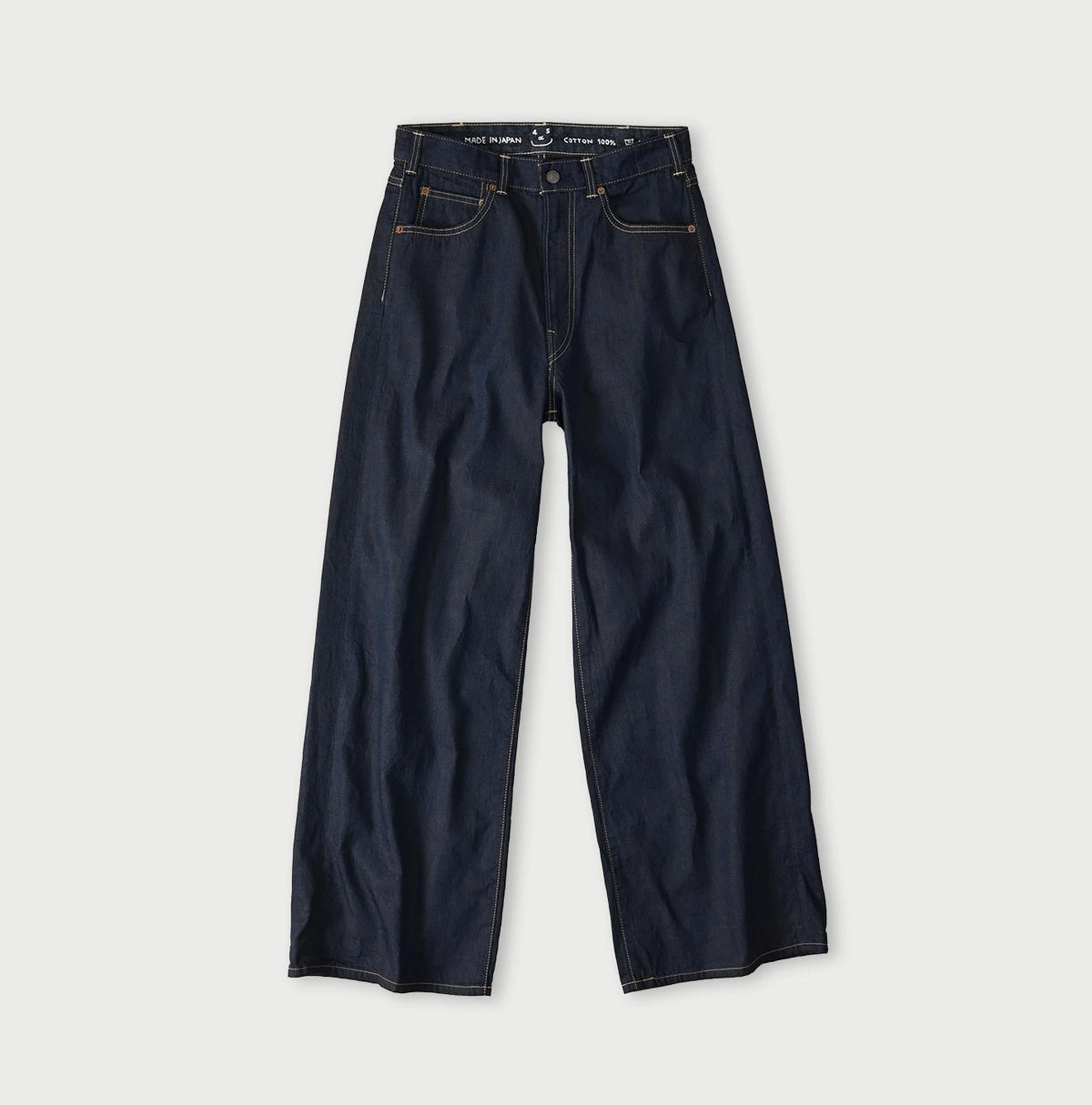 45R Light Mont Brown Denim Bachihime Nou