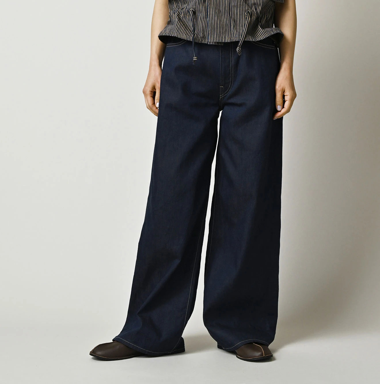 45R Light Mont Brown Denim Bachihime Nou - Image 4