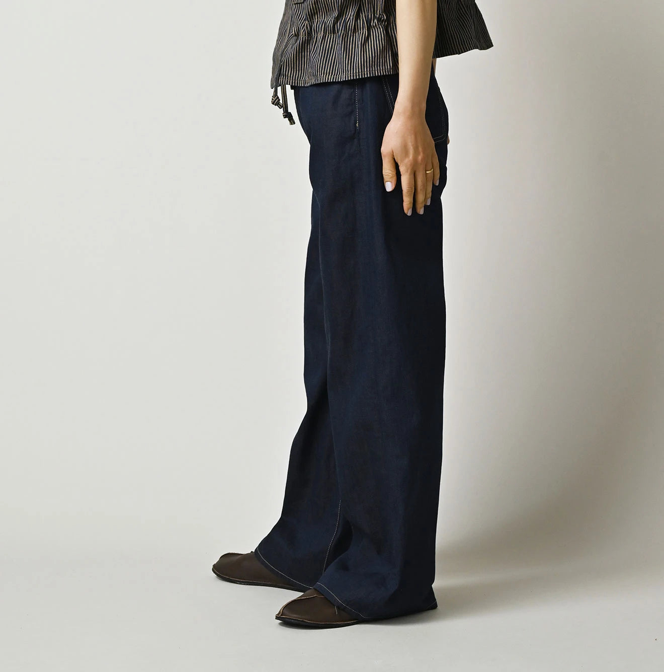 45R Light Mont Brown Denim Bachihime Nou - Image 5
