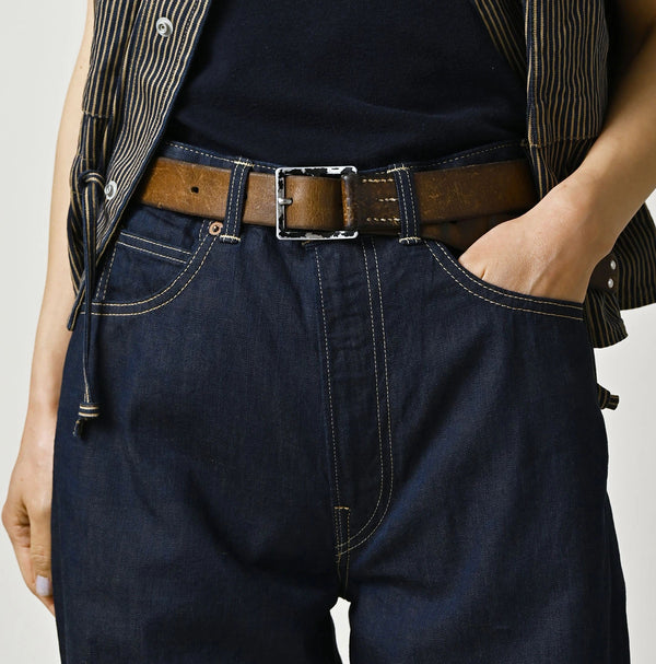 45R Light Mont Brown Denim Bachihime Nou