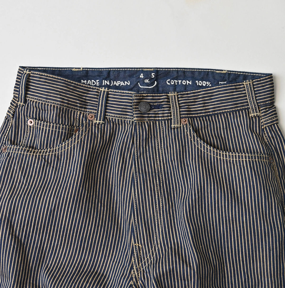 45R Light Mont Brown Denim Bachihime Nou