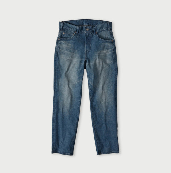 45R Light Mont Brown Denim Stretch Sabrina5 Distressed