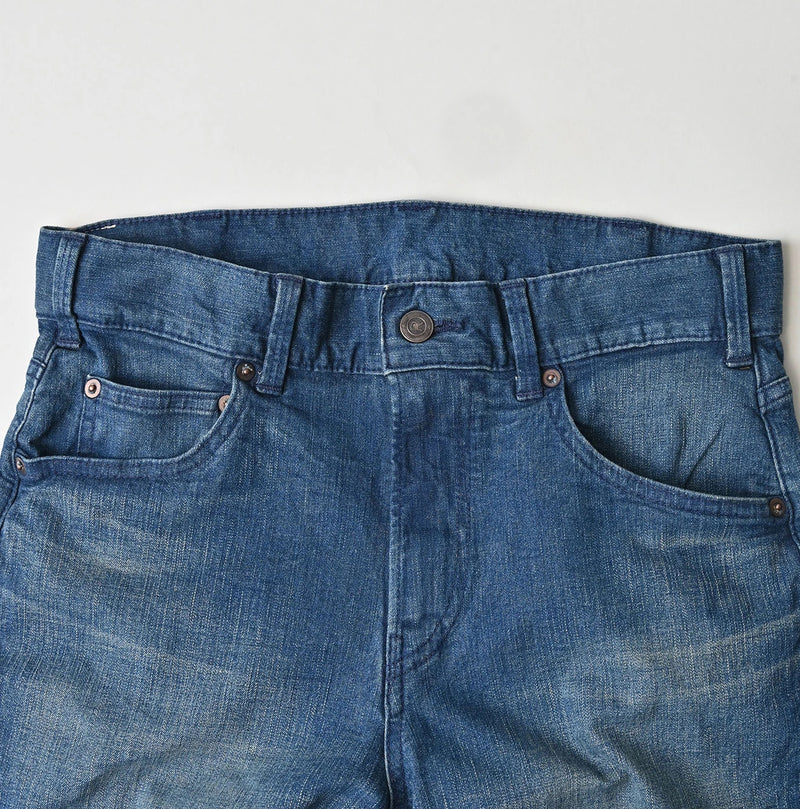 45R Light Mont Brown Denim Stretch Sabrina5 Distressed - Image 12