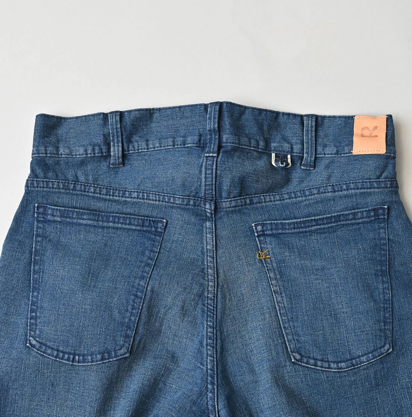 45R Light Mont Brown Denim Stretch Sabrina5 Distressed - Image 18