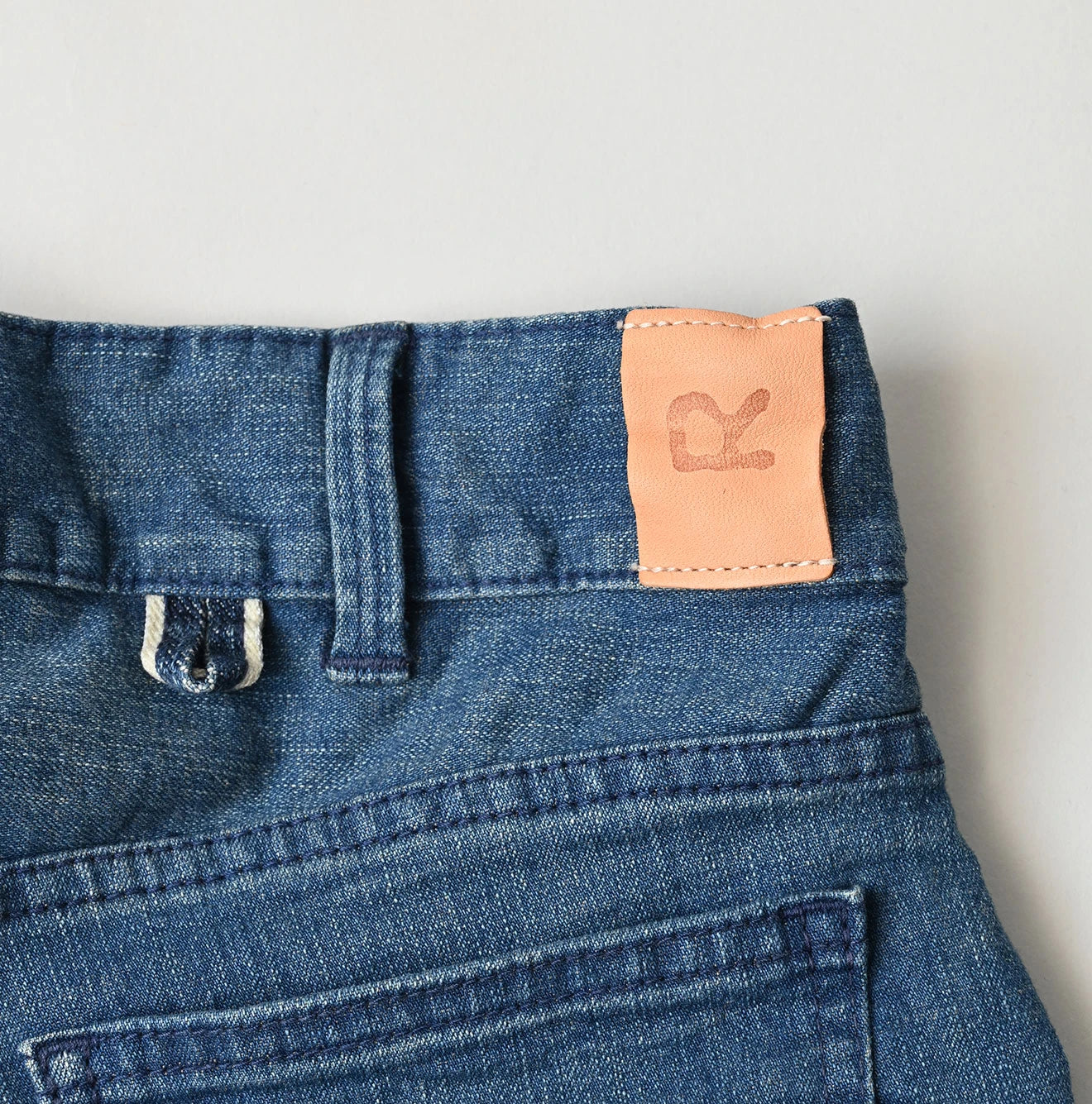 45R Light Mont Brown Denim Stretch Sabrina5 Distressed