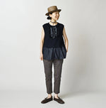 45R Light Mont Brown Denim Stretch Sabrina5 Nou