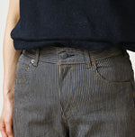 45R Light Mont Brown Denim Stretch Sabrina5 Nou