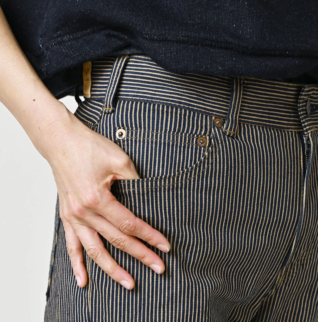 45R Light Mont Brown Denim Stretch Sabrina5 Nou - Image 8