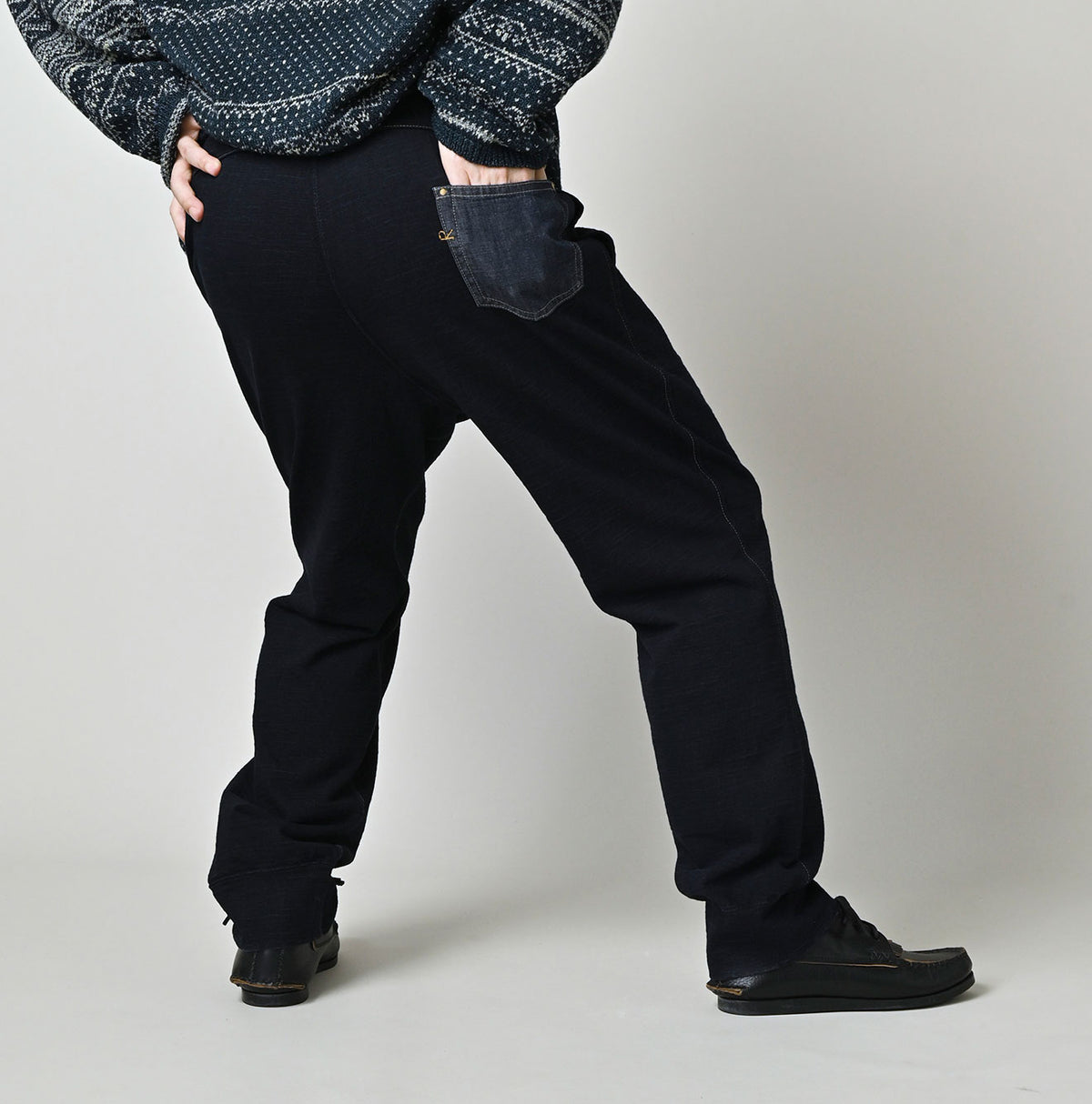 45R Indigo Dekoboko Tenjiku 908 Pants