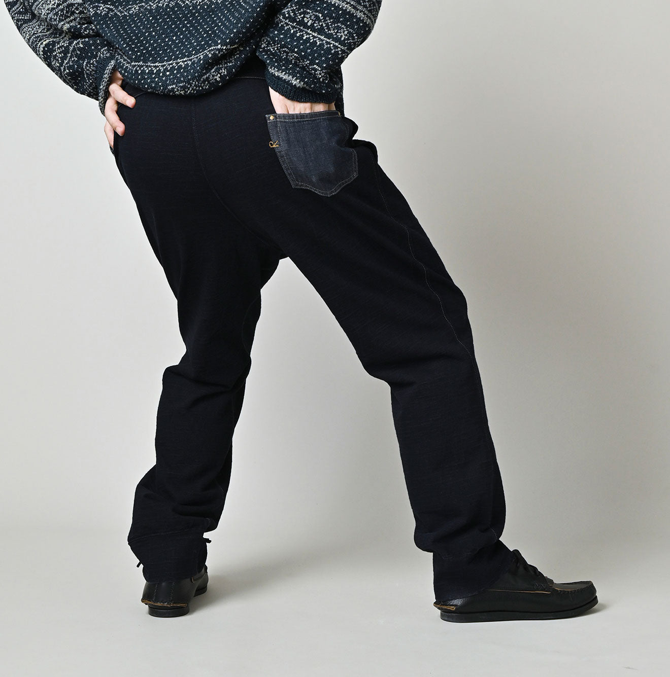 45R Indigo Dekoboko Tenjiku 908 Pants - Image 9
